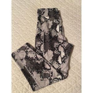 Bally Snake Print Leggings
